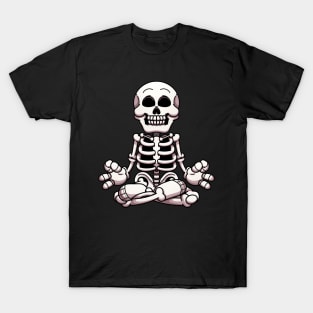 Meditating Skeleton T-Shirt